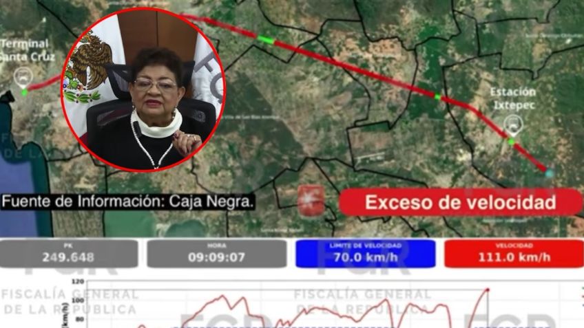 FGR revela «exceso de velocidad» como causa de descarrilamiento del Tren Interoceánico: «viajaba a 65 km por hora»