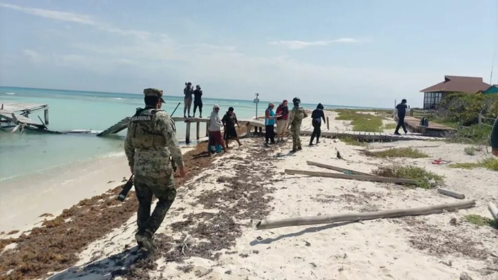 Semar asegura embarcaciones y decomisa pescado en operativos contra la pesca ilegal en Yucatán