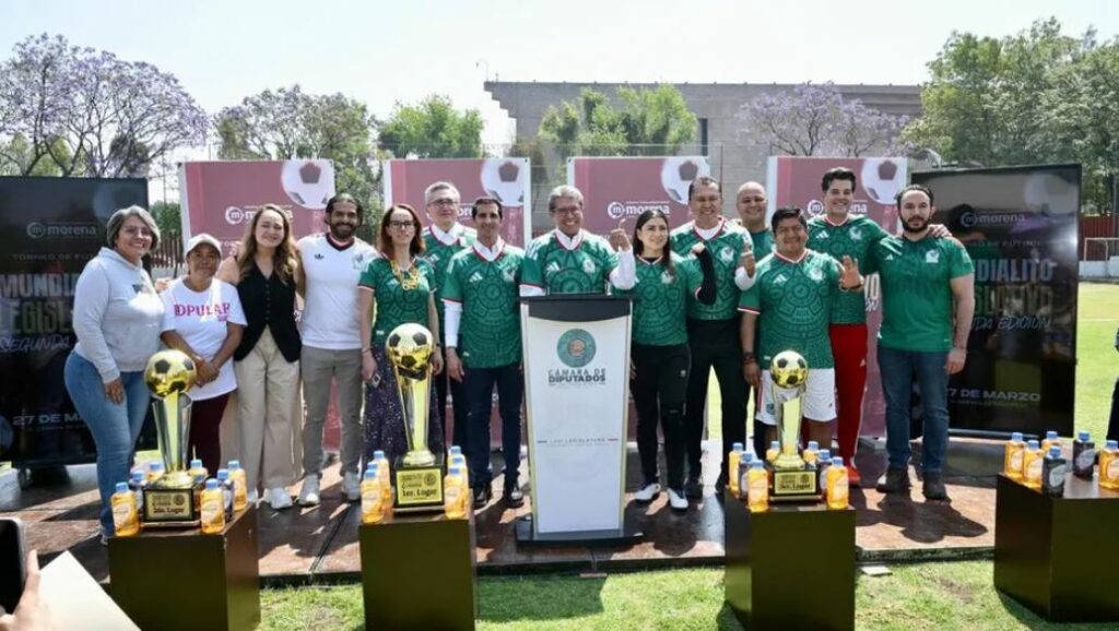 Ricardo Monreal Ávila inaugura segundo Mundialito Legislativo en el Palacio de San Lázaro