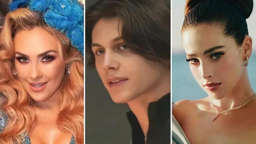 Aracely Arámbula reacciona a rumores de romance de su hijo Miguel con Fátima Bosch