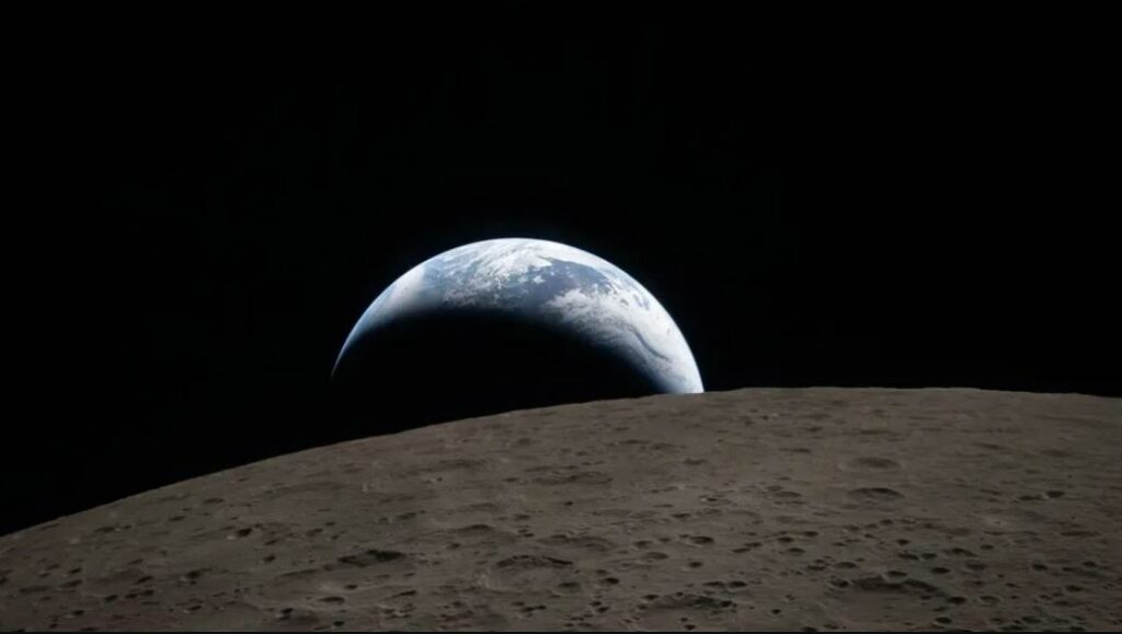 Casa Blanca difunde primera foto de la Tierra desde el lado oculto de la Luna