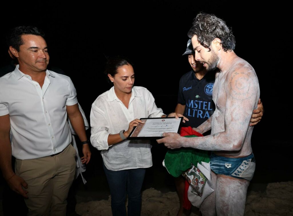 Ana Paty reconoce y celebra el histórico logro de David Olvera