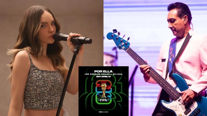 Belinda y Los Ángeles Azules lanzan canción oficial para el Mundial 2026