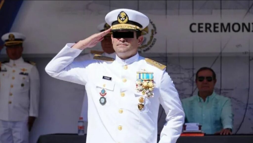 Vicealmirante Farías Laguna pide a Sheinbaum que intervenga en su caso para obtener información
