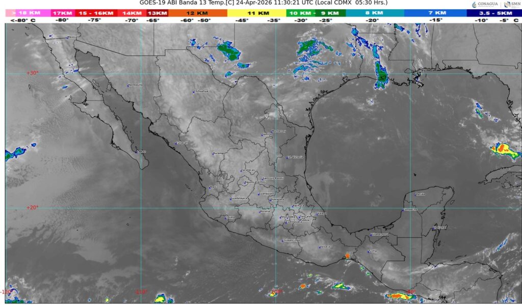Se mantiene la onda de calor en México