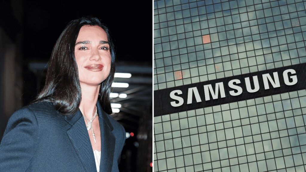 Dua Lipa demanda a Samsung por usar su imagen en televisores vendidos en Estados Unidos