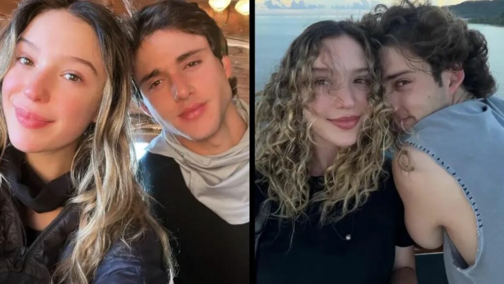 Tarik Othón, novio de Mía Rubín, hija de Andrea Legarreta, celebró tres años de relación