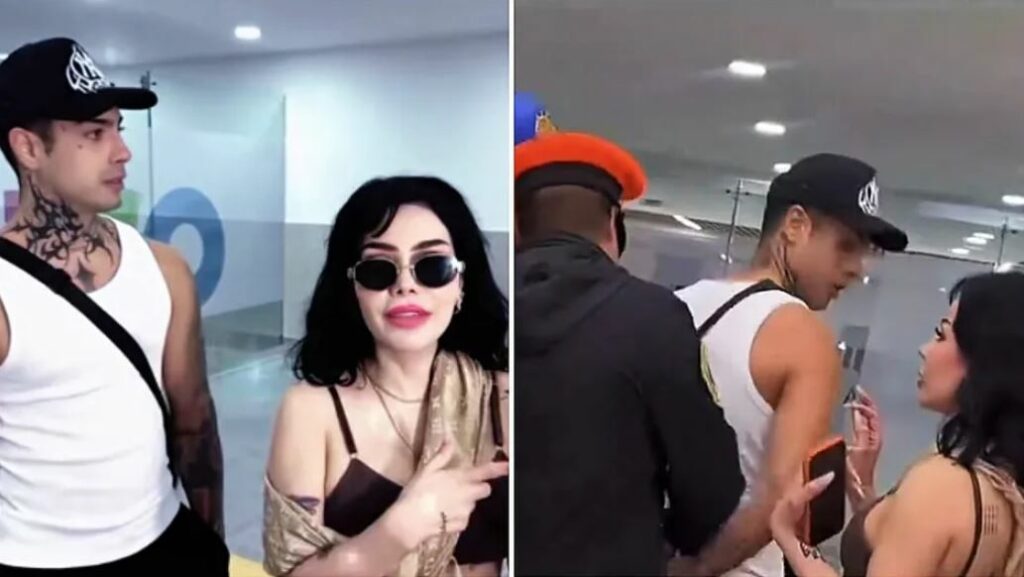 Detienen a Naim Darrechi en Aeropuerto de CdMx y Sol León lo defiende