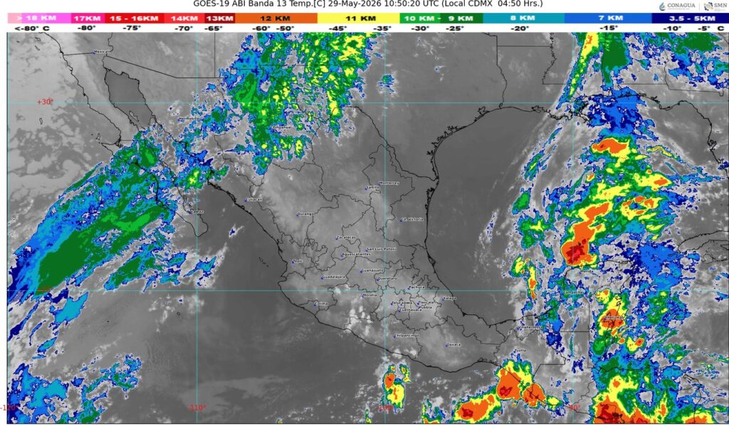 La onda tropical número 3 afectará a la República Mexicana
