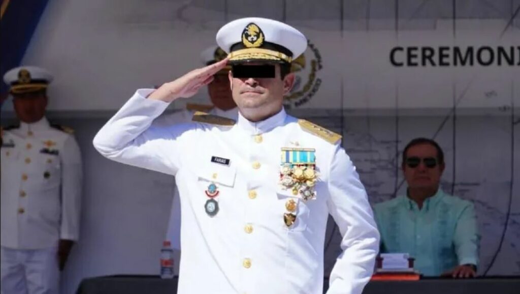 Vicealmirante Farías Laguna solicita ayuda a Claudia Sheinbaum para intervenir en su caso