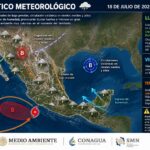 Lluvias intensas persistirán en gran parte del país