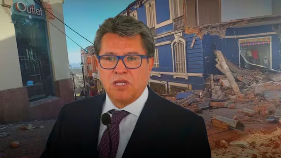 Ricardo Monreal expresa solidaridad con Colombia tras sismo de magnitud 7.4