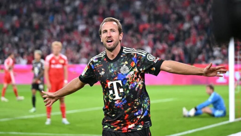 Harry Kane llega a los 100 goles en Bundesliga con el Bayern Múnich y rompe histórica marca
