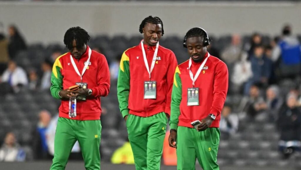 Burkina Faso llegó a Buenos Aires pocas horas antes de iniciar su partido contra Argentina