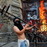 Cinco detenidos por disturbios tras marcha por el agua en Guadalajara