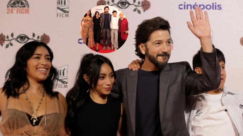 Diego Luna presenta «Ceniza en la boca» en Morelia